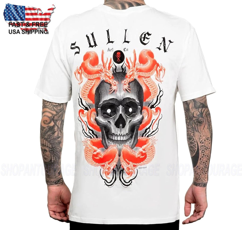 Sullen Art Collective Holst Dragon Premium SCM7347 T-Shirt Per Uomo