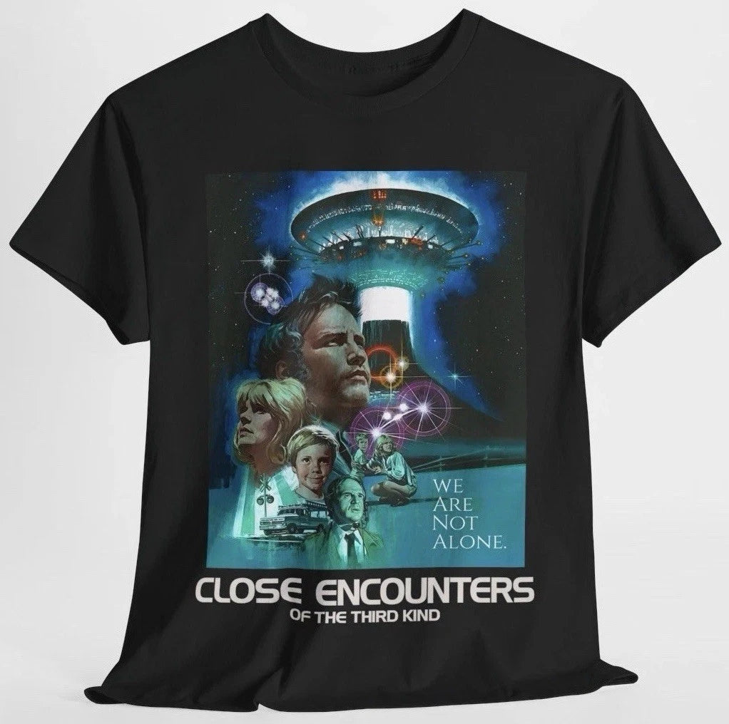 Close Encounters of the Third Kind T Shirt - 70's Spielberg Classic Retro Tee