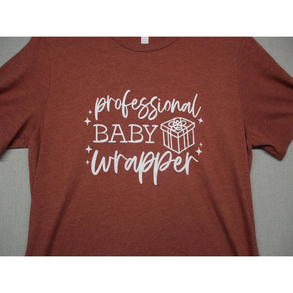 Bella+Canvas Rust Trendy Graphic Statement Casual TShirt Women Size Large