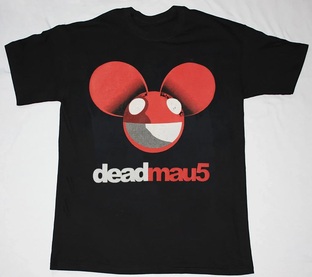 Deadmau5 Short Sleeve Cotton Hip Hop Black All Size T-Shirt