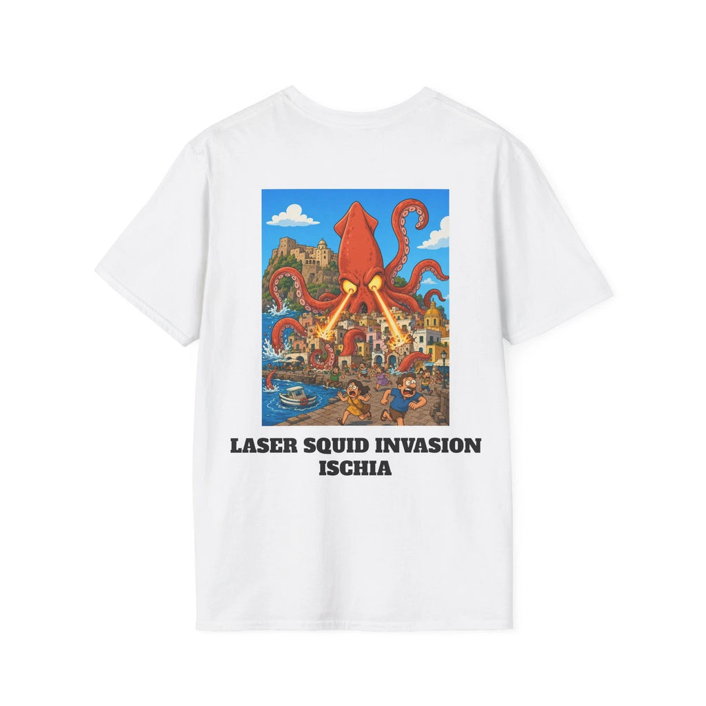 Ischia Map Tee | Island Outline Minimalist Shirt