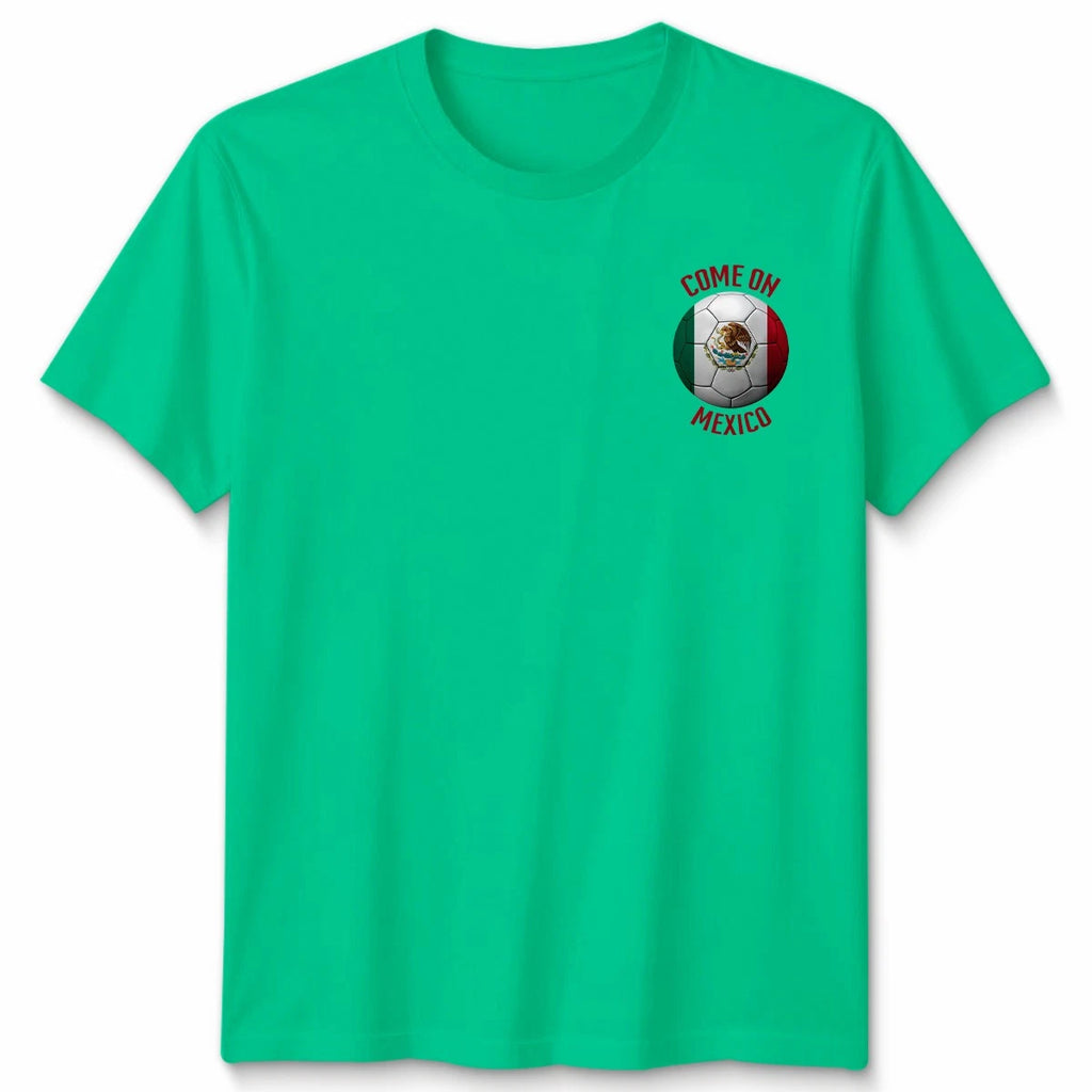 Come On Mexico Football Unisex Kids T-Shirt Country Pride Soccer Tee #WC