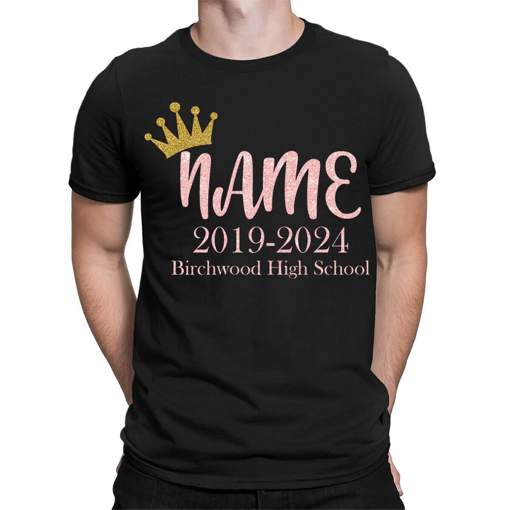 Personalised Your Name School Leavers Teachers Students T-Shirts #TA-38 2T1A1