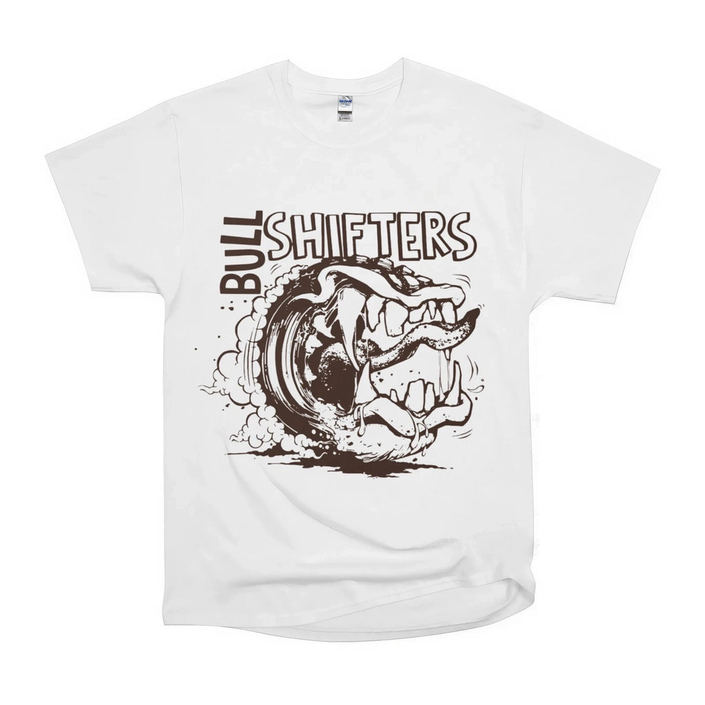 Bull Shifters Monster Tooth Cool Art Tee Classic NWT Gildan Size S-5XL T-Shirt