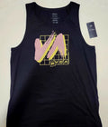 RVCA "ANP  RETRO" TANK TOP  LG RARE DESIGN..