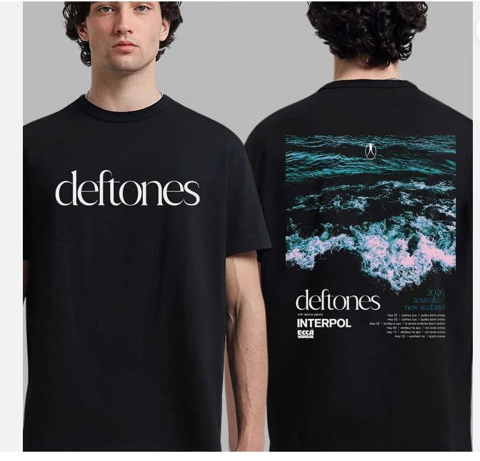 Deftones 2026 Australia New Zealand Schedule Dates Unisex T-Shirt