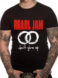 OFFICIAL LICENSED - Pearl Jam - Don't Give Laced T-Shirt Grunge Metal