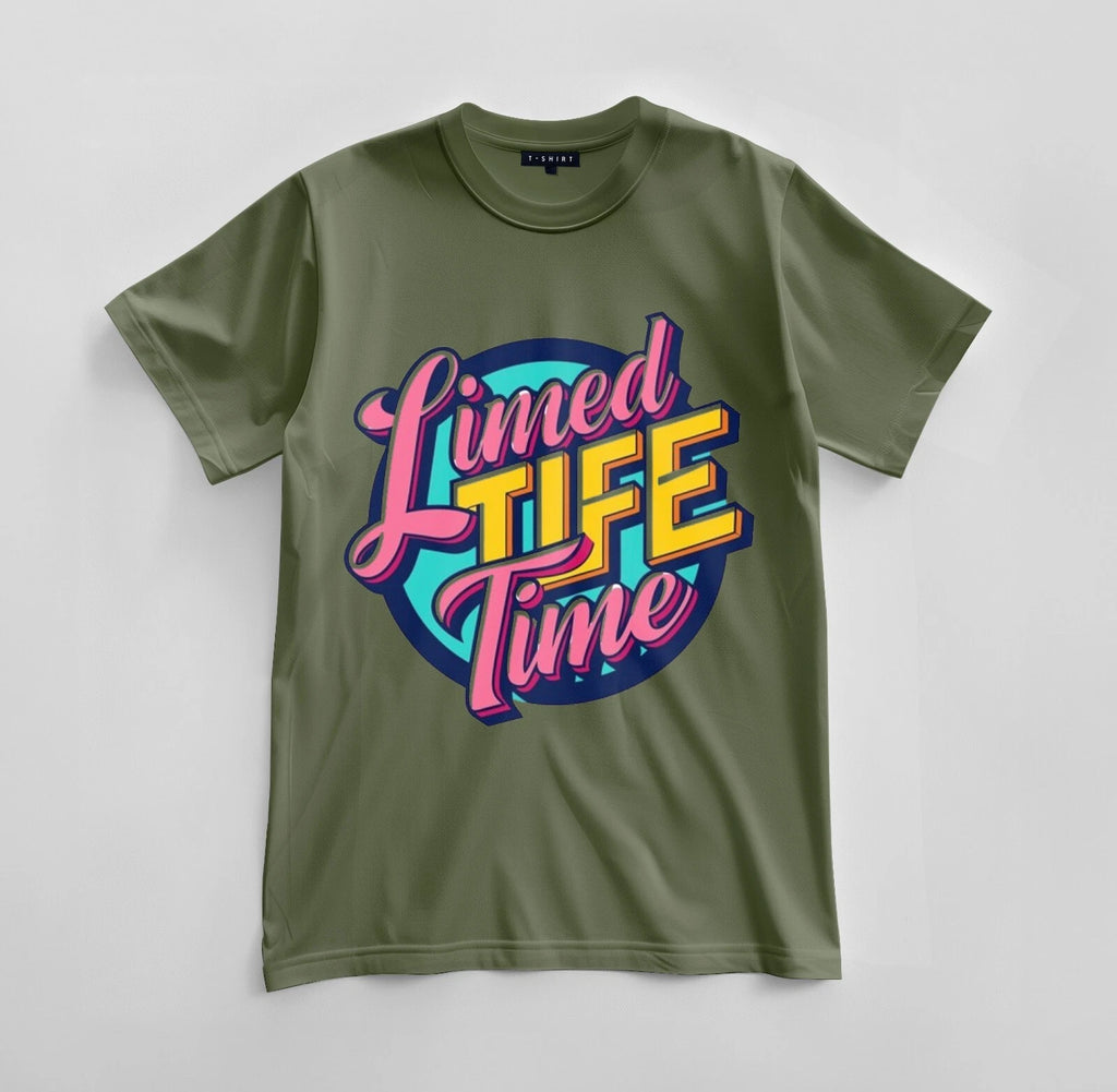 Custom Limited Lifetime Graphic T-shirt Design Unisex Jersey Short Sleeve Tee