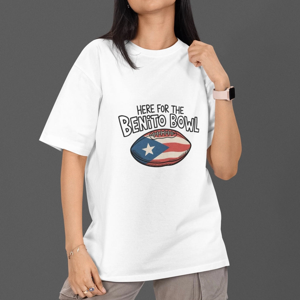 Benito Bowl Football Meme Funny Graphic Shirt Here For The Benito Bowl Tee Gift