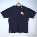 LRG 1947 Logo Graphic Print T Shirt Men's 2XL Navy Blue Streetwear Skate Urban