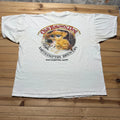 Vintage 90s Lee Northampton Brewery Old Brown Dog Massachusetts T-Shirt USA 2XL