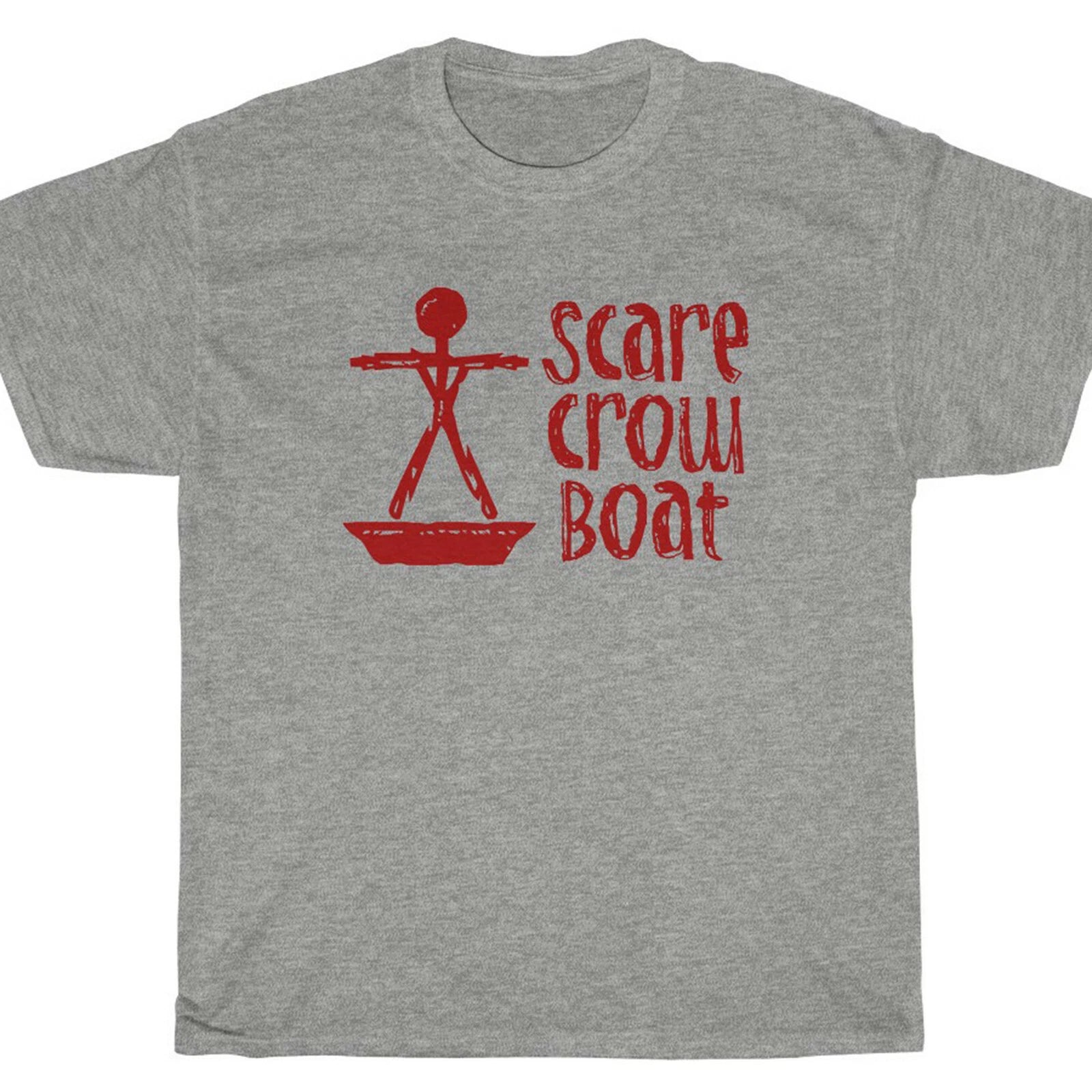 SCARE CROW BOAT T-Shirt - Parks Recreation PAWNEE Swanson Mouse Rat