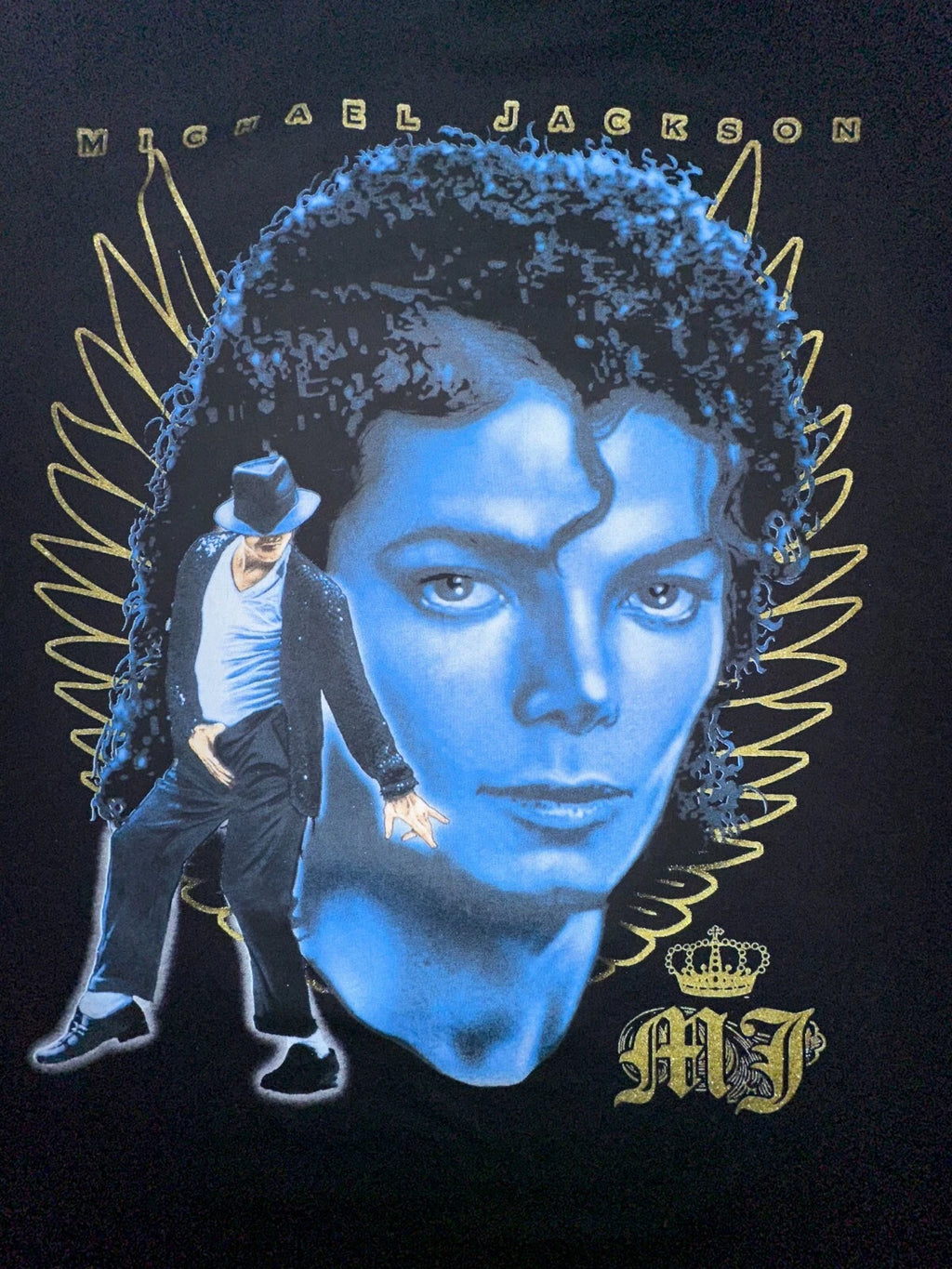 Ocean Bay Oceanbay Artwear Michael Jackson T shirt Men's MEDIUM Classic Fun