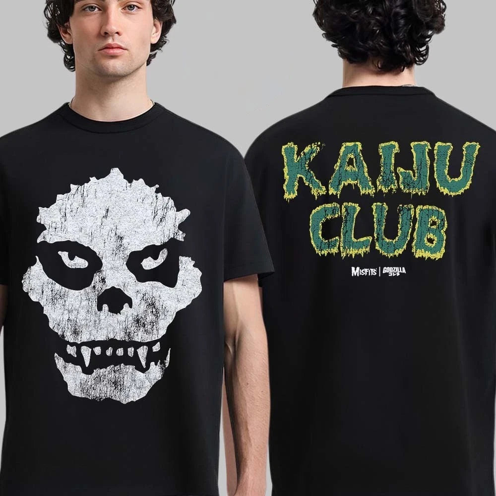 Misfits X Godzilla Kaiju Club Fiend Skull T-Shirt