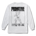 White Primitive X Dragon Ball Z Vengeance Longsleeve Tee