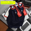 ADIDAS ORIGINALS 3-STRIPES CALIFORNIA Retro Trefoil TEE SHIRT ~ ORANGE SLIM FIT