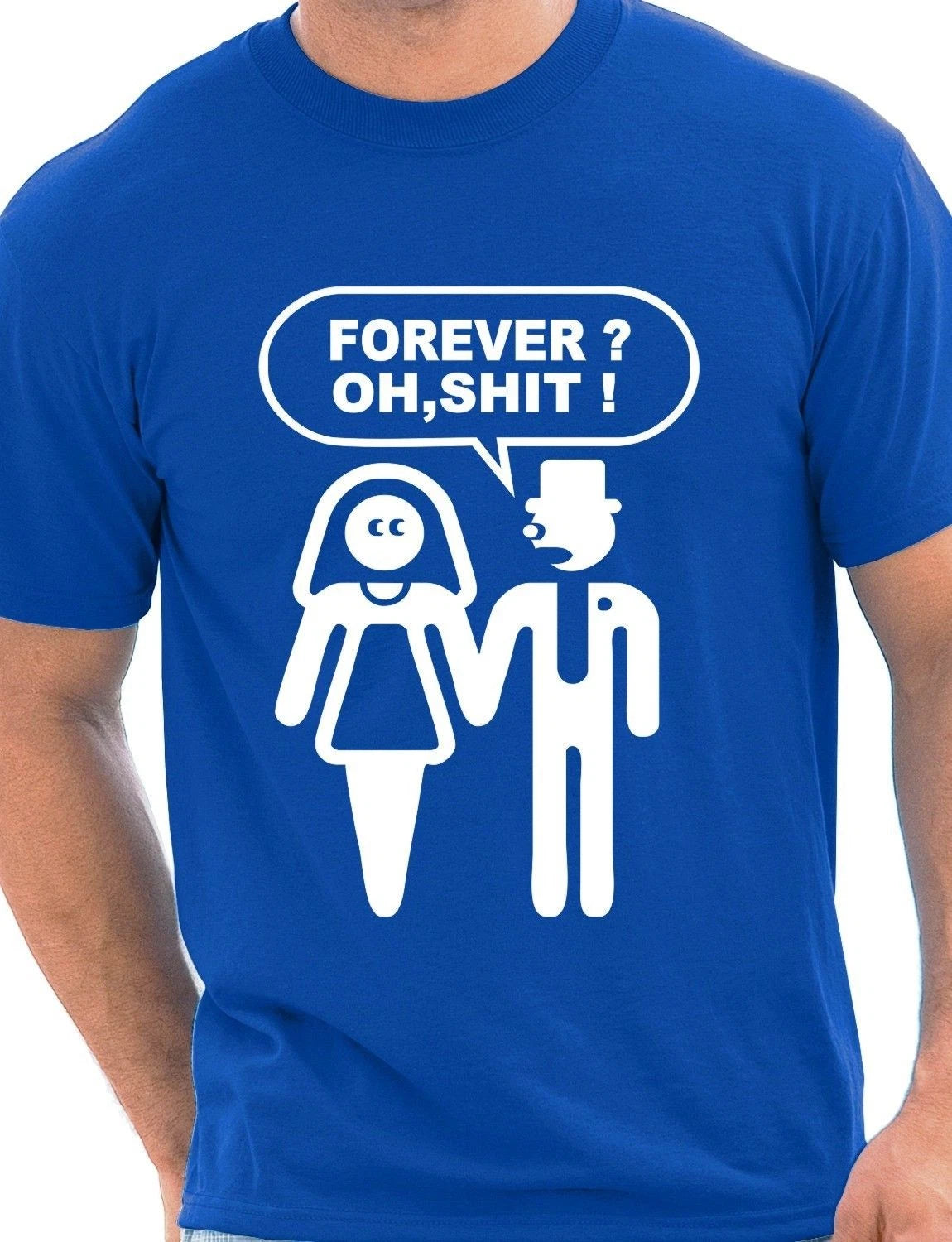 Forever Oh S**T Stag Hen Party Funny Mens Gift Unisex T-Shirt  Size S-XXL