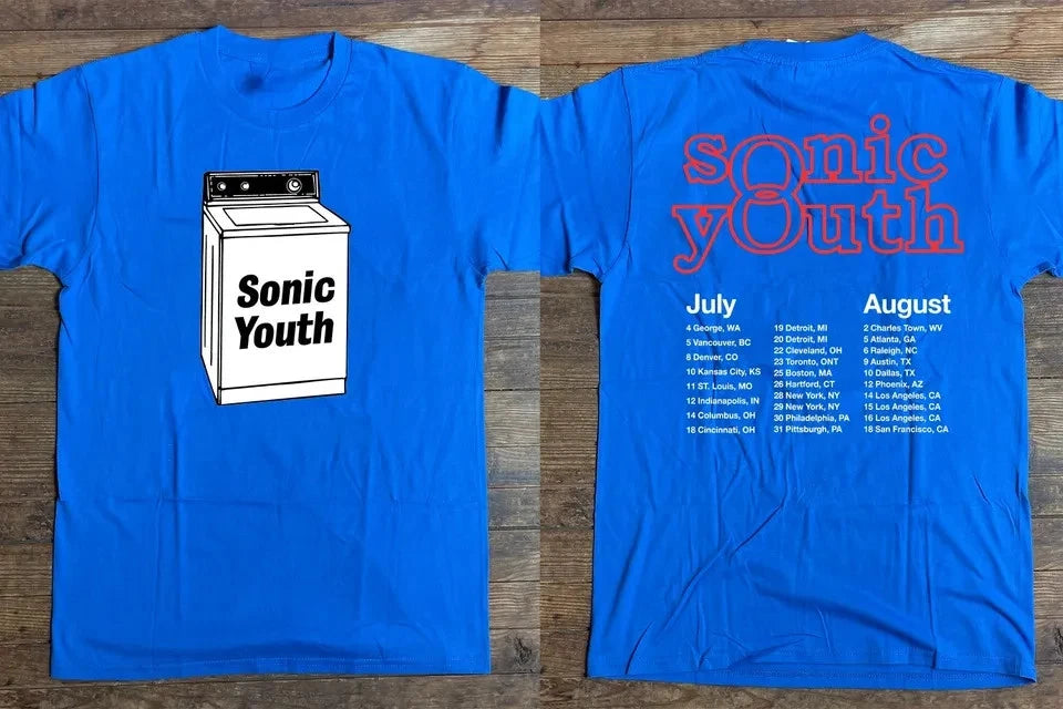 1995 Sonnic Youth Washing Machine American Tour T-Shirt, Sonnic Youth T-Shirt