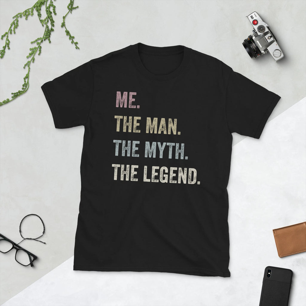 Me The Man The Myth The Legend Vintage Retro Short-Sleeve Unisex T-Shirt