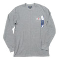 Polo Ralph Lauren Men's Grey Logo Graphic Crew-Neck Waffle Knit Sleep T-Shirt