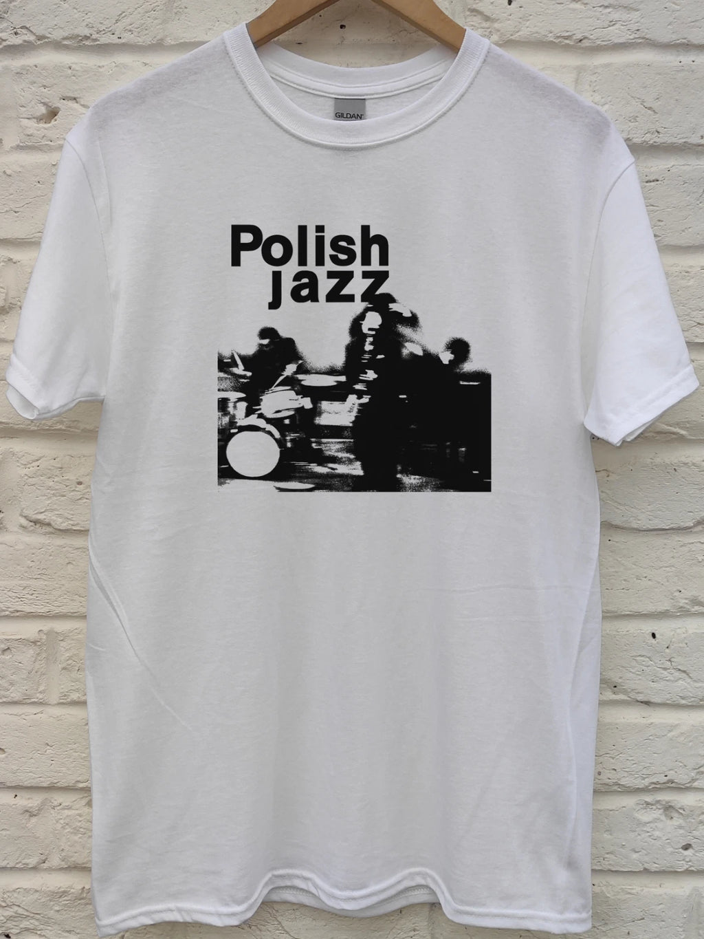 Jazz t-shirt, Polish jazz, classic, love jazz, vintage  - Screen printed T-shirt