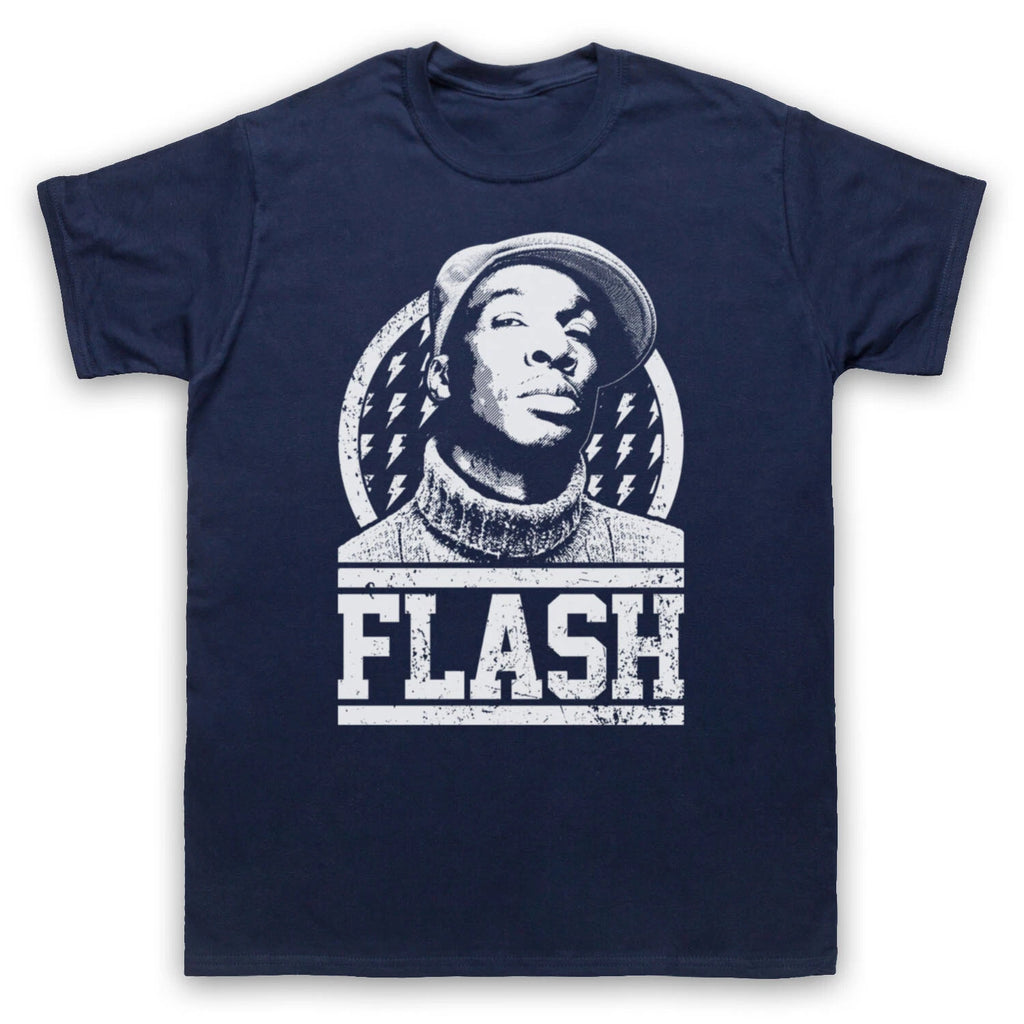 GRANDMASTER FLASH TRIBUTE ICONIC UNOFFICIAL RAPPER MC MENS & WOMENS T-SHIRT