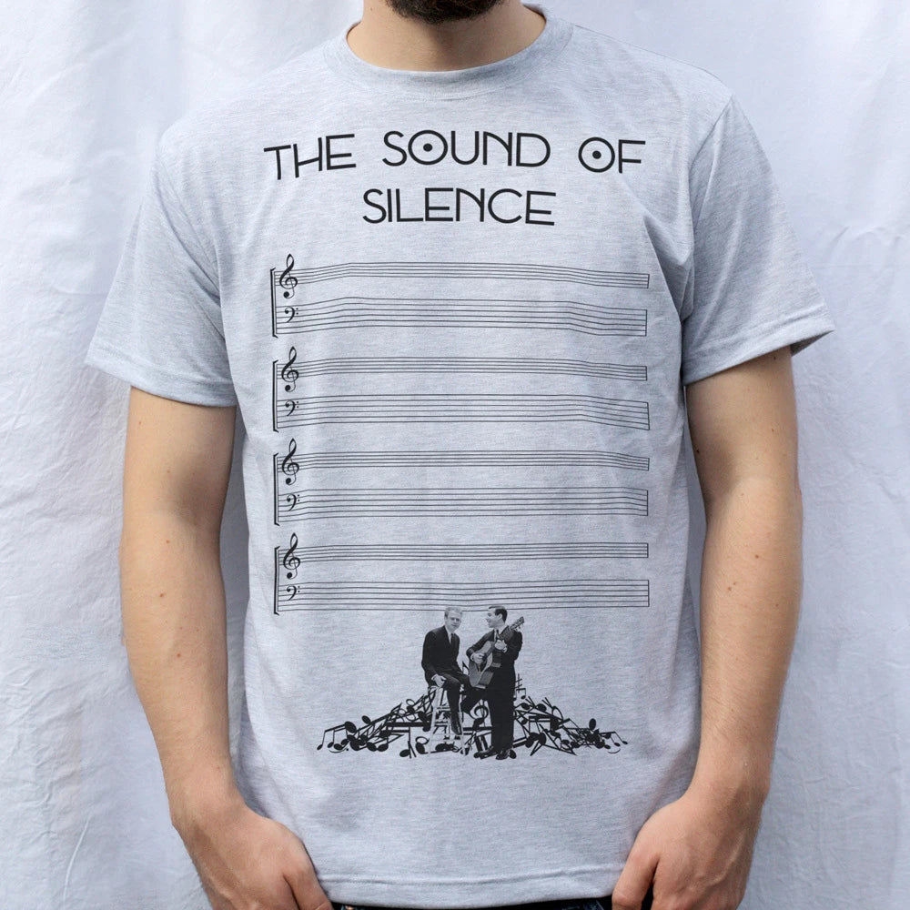 The Sound of Silence Design T Shirt ,  Simon & Garfunkel