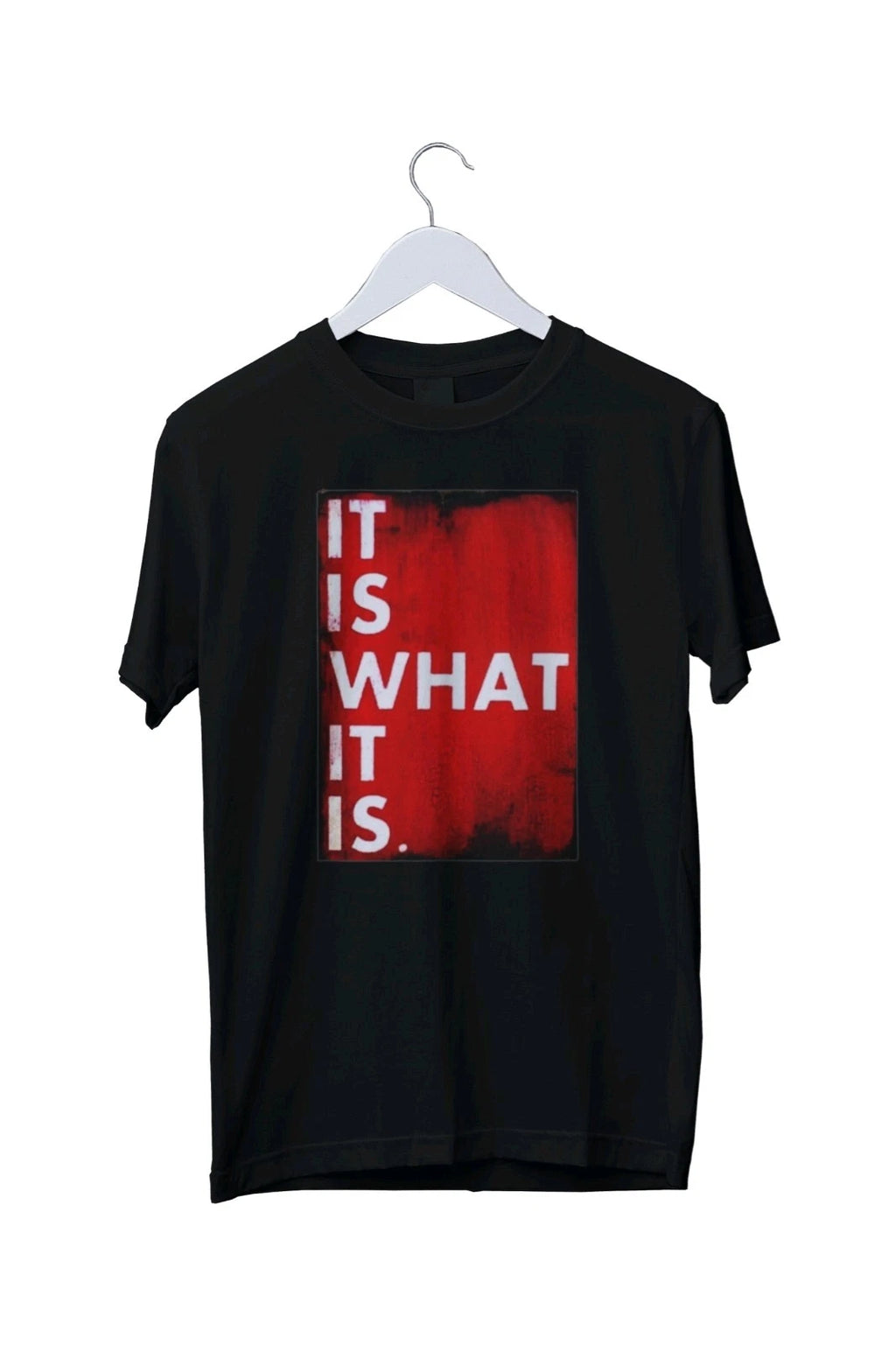 It Is What It Is Cool Retro Hipster Men Women Graphic T-Shirt S M L XL 2 3 4 XL