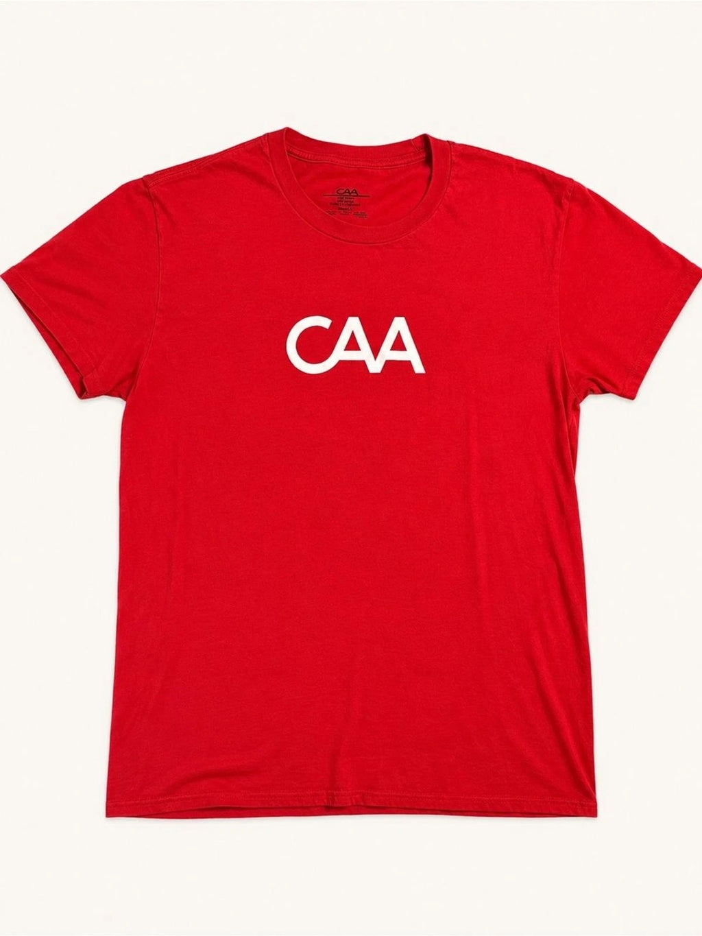 CAA Creative Artists Agency Red Logo T-Shirt Small