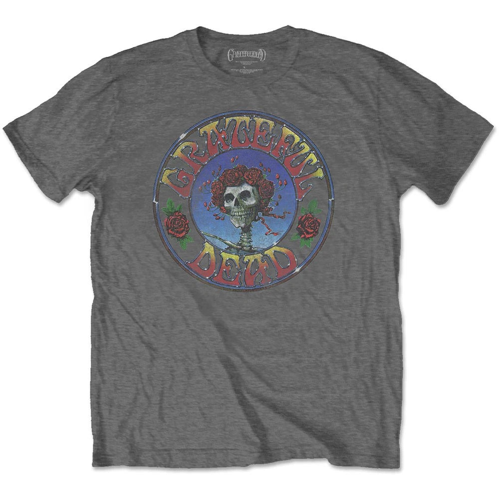 Grey The Grateful Dead Bertha Circle Official Mens T-Shirt