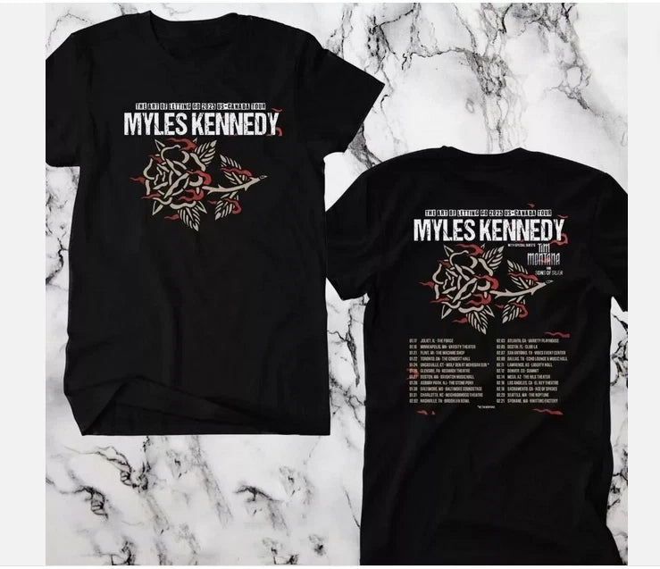MYLES KENNEDY THE ART OF LETTING GO NA TOUR 2025 MYLES KENNEDY t shirt