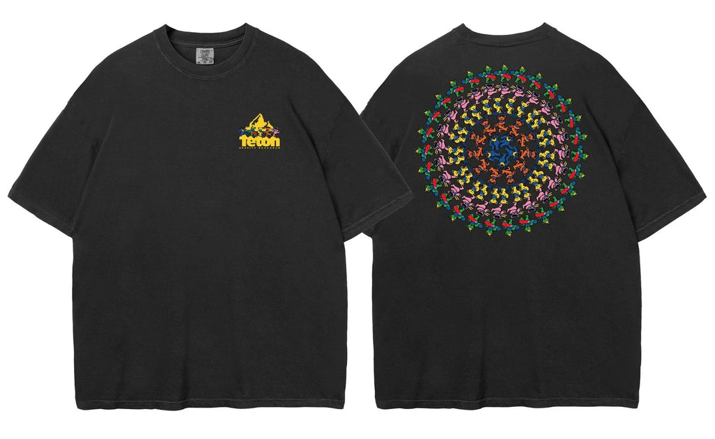 Grate*ful Dead x TGR Spiral Bears Tee Comfort Colors Reprint