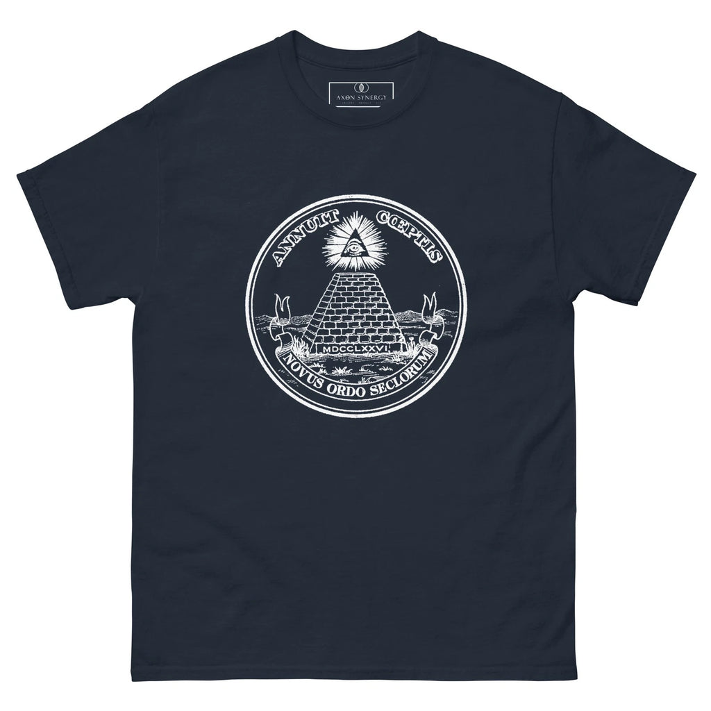 Official Illuminati T-Shirt - Pyramid & All-Seeing Eye | Premium Cotton Tee