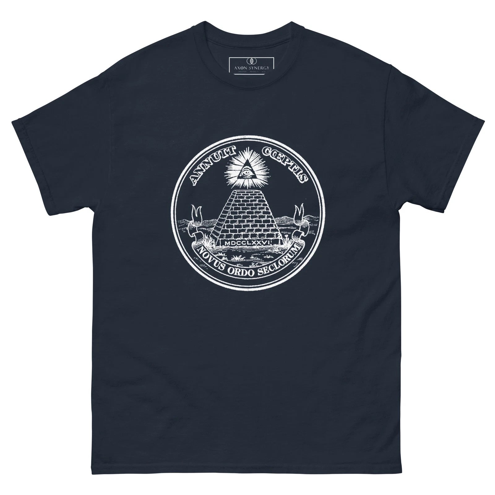 Official Illuminati T-Shirt - Pyramid & All-Seeing Eye | Premium Cotton Tee