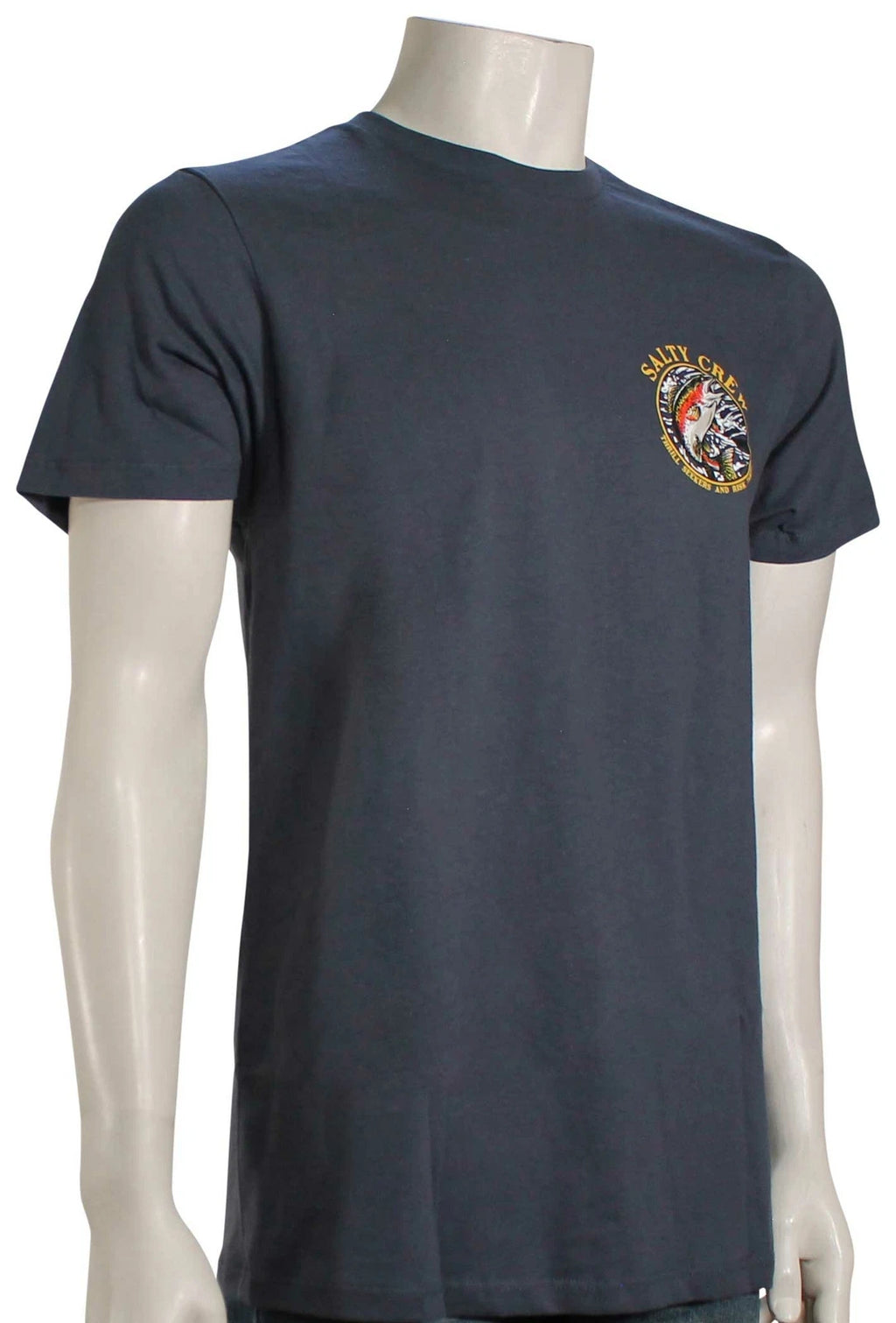 Salty Crew Rainbow Premium T-Shirt - Harbor Blue - New