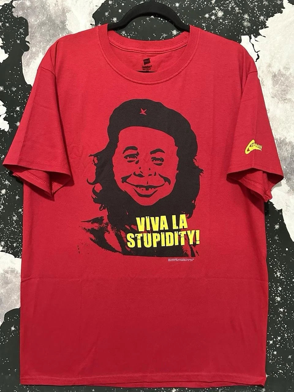Mad Magazine Alfred E. Neuman Che Guevara Shirt Good Condition Size Large