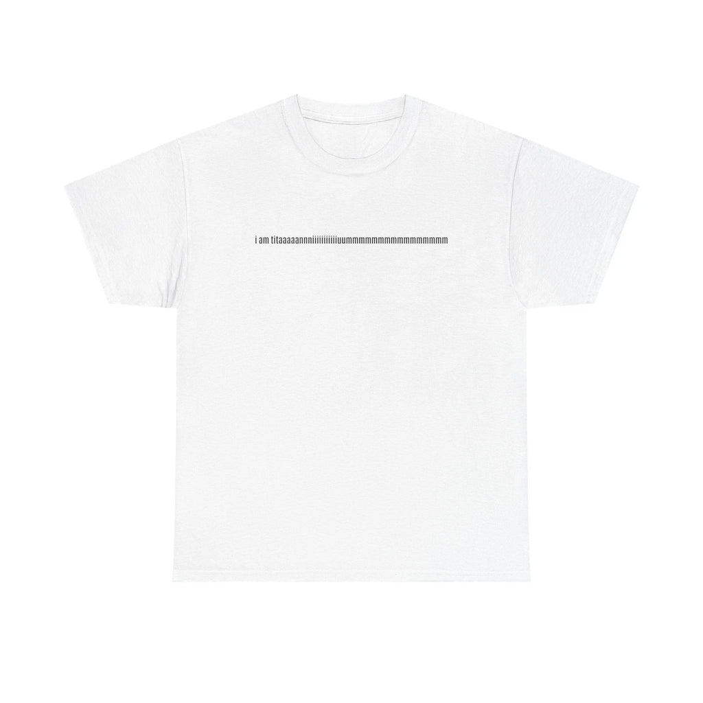 I am Titanium | Minimalist Secret Message Shirt