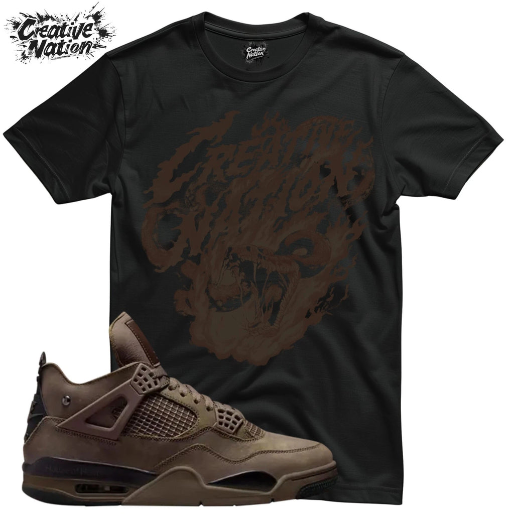 Shirt To Match 4 SP Mocha Unisex Tee Sneaker Shirt Cool Shirt