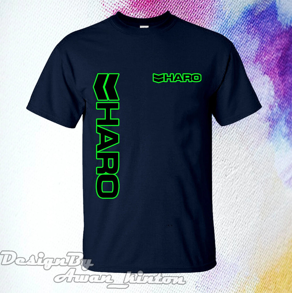Men Shirt Haro Funny Bike Logo Tshirt Short Sleeve Made In Usa
