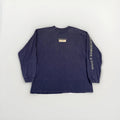 Abercrombie & Fitch Shirt Mens XL Graphic Long Sleeve Navy Y2k Vintage