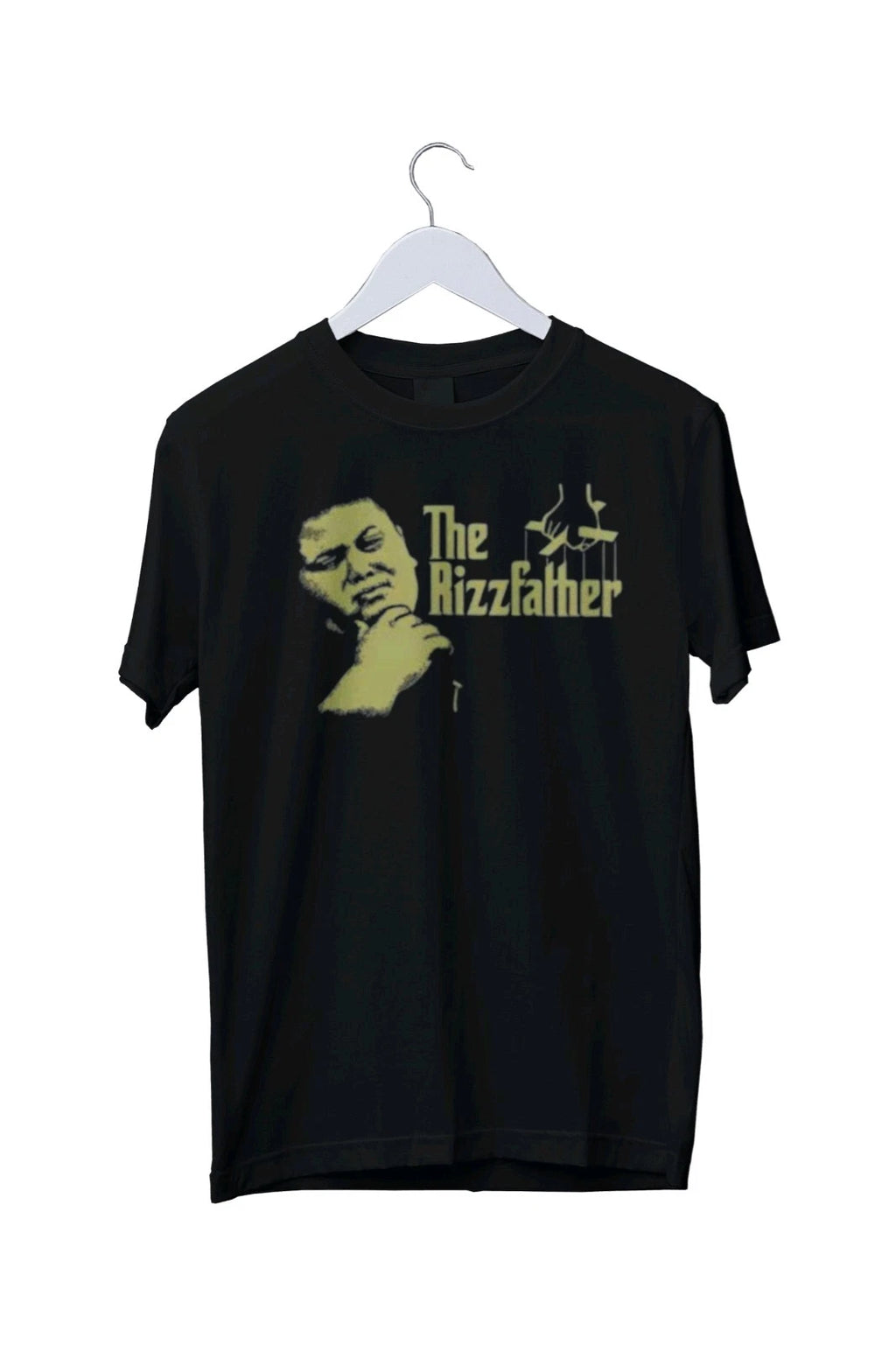 Funny The Rizzfather The Rizzler Graphic Print T-Shirt Mens S M L XL 2 3 4 XL