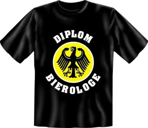 Men's T-Shirt Diploma Beerologist - Funny Beer Quotes Shirts Men's Gifts