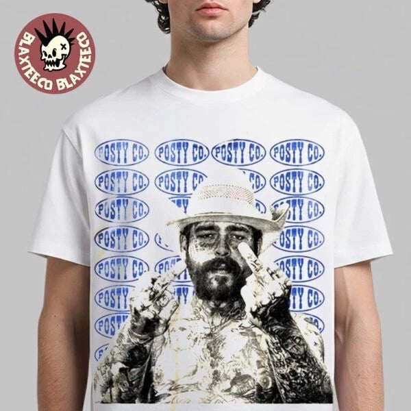 Post Malone Stagecoach 2026 Festival Indio California On April 26 2026 T-Shirt