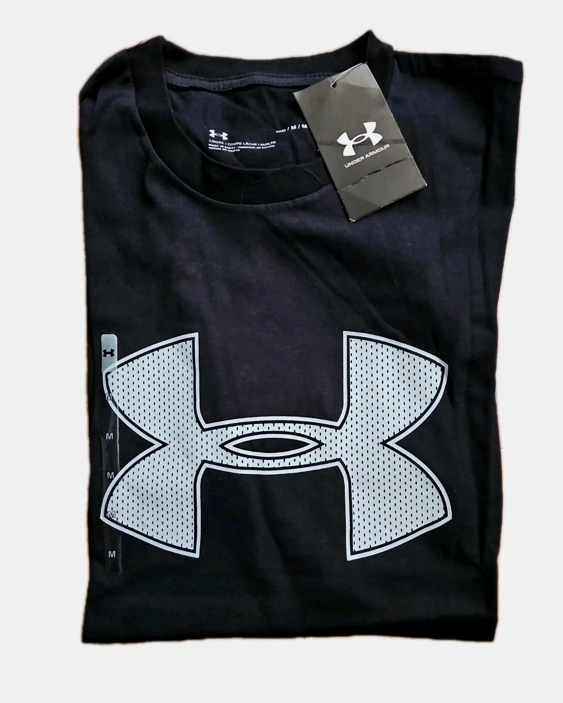 Under Armour Men's T-Shirt Short Sleeve Athletic UA Logo Graphic Cotton Shirt Md