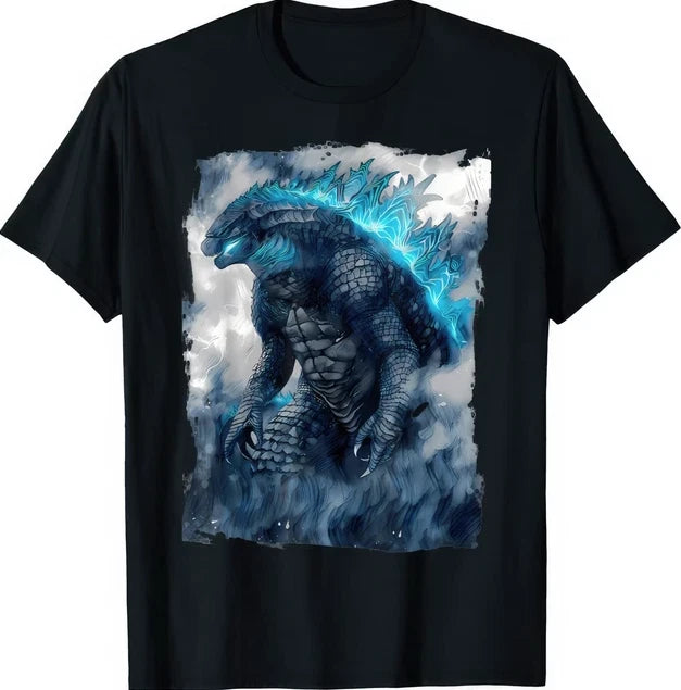 Kaiju Japanese Monster Art Movie Fan Graphic Anime Style Creature T Shirt