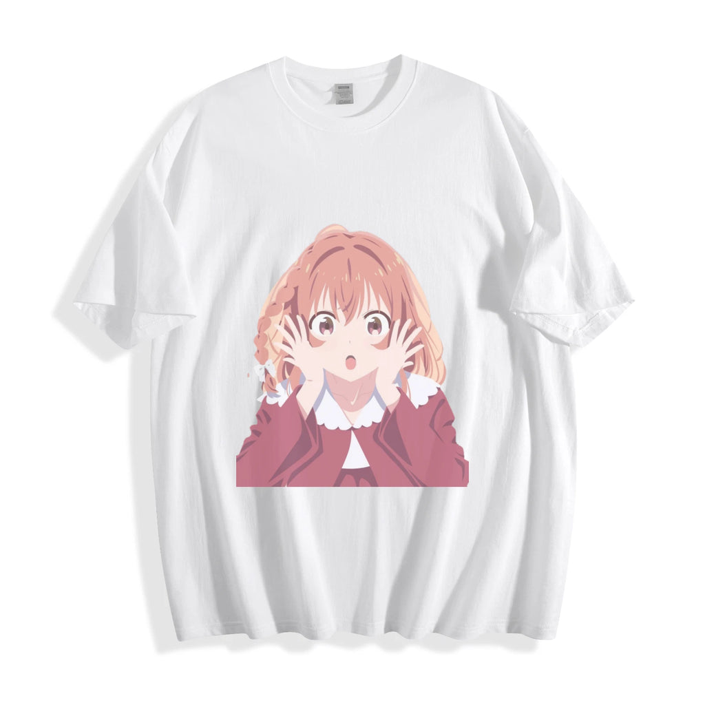 Rent-a-Girlfriend Sumi Sakurasawa T-Shirt - Shy Anime Charm Design Unisex Tee