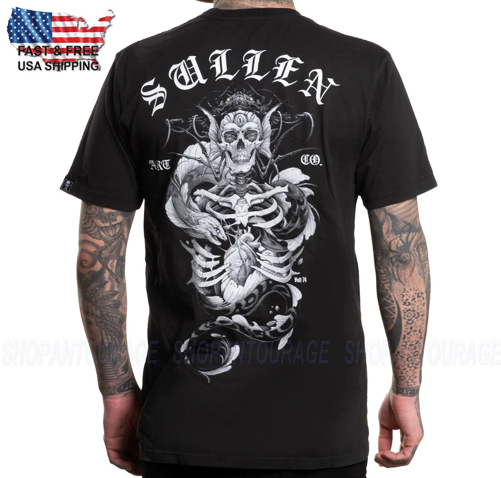 Sullen Art Collective 47 Leagues Premium SCM7221 Manga Corta T-Shirt para Hombre