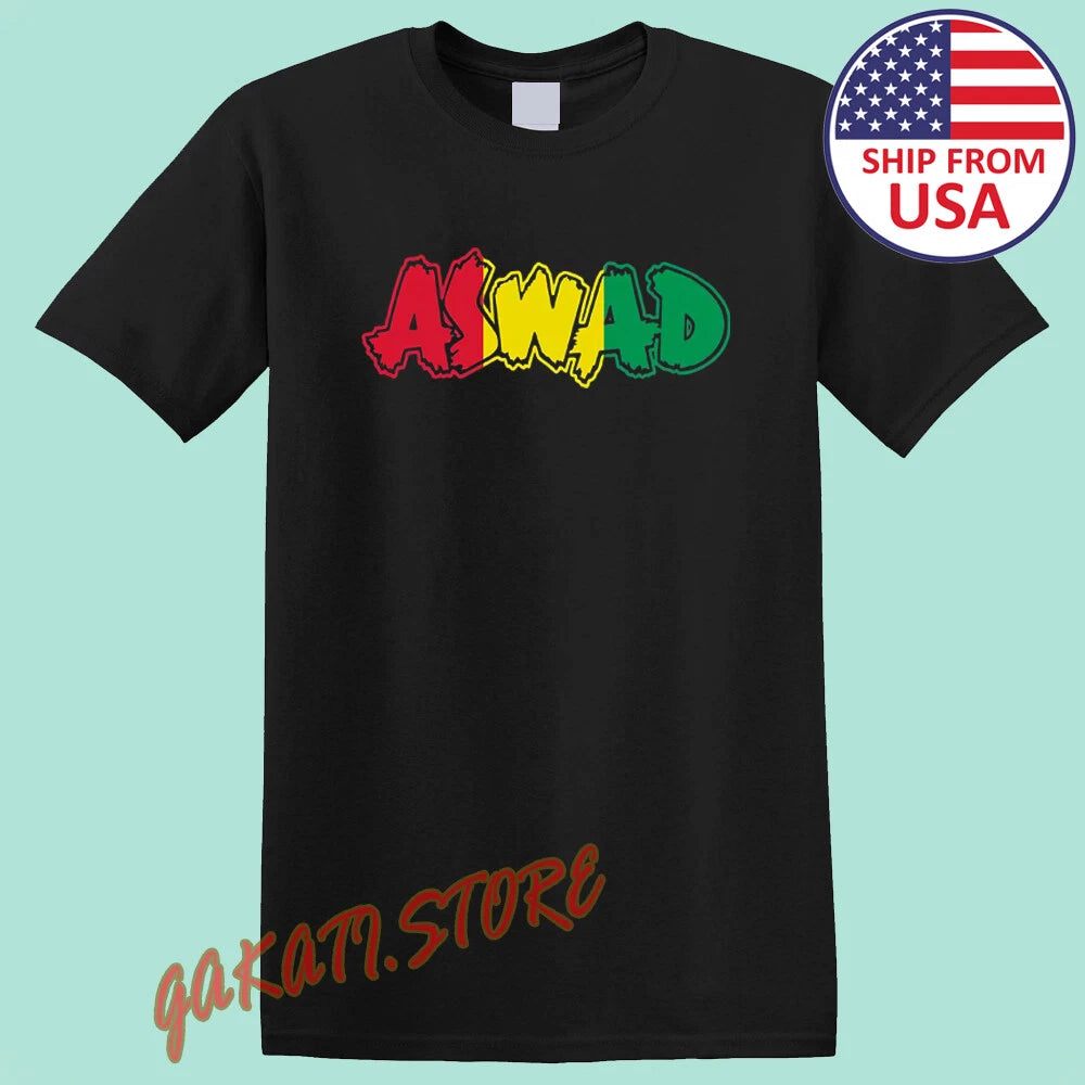 Aswad Men's Black Size S-5XL