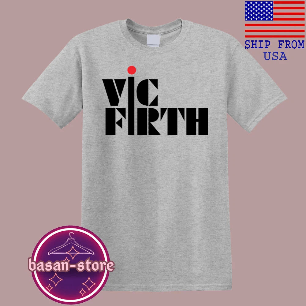Vic Firth Drums Cymbals Men's Grey Size S-5XL