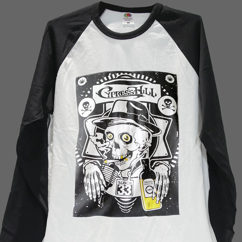 Cypress Hill Hip Hop Rock Long Sleeve Baseball T-shirt Unisex S-3XL